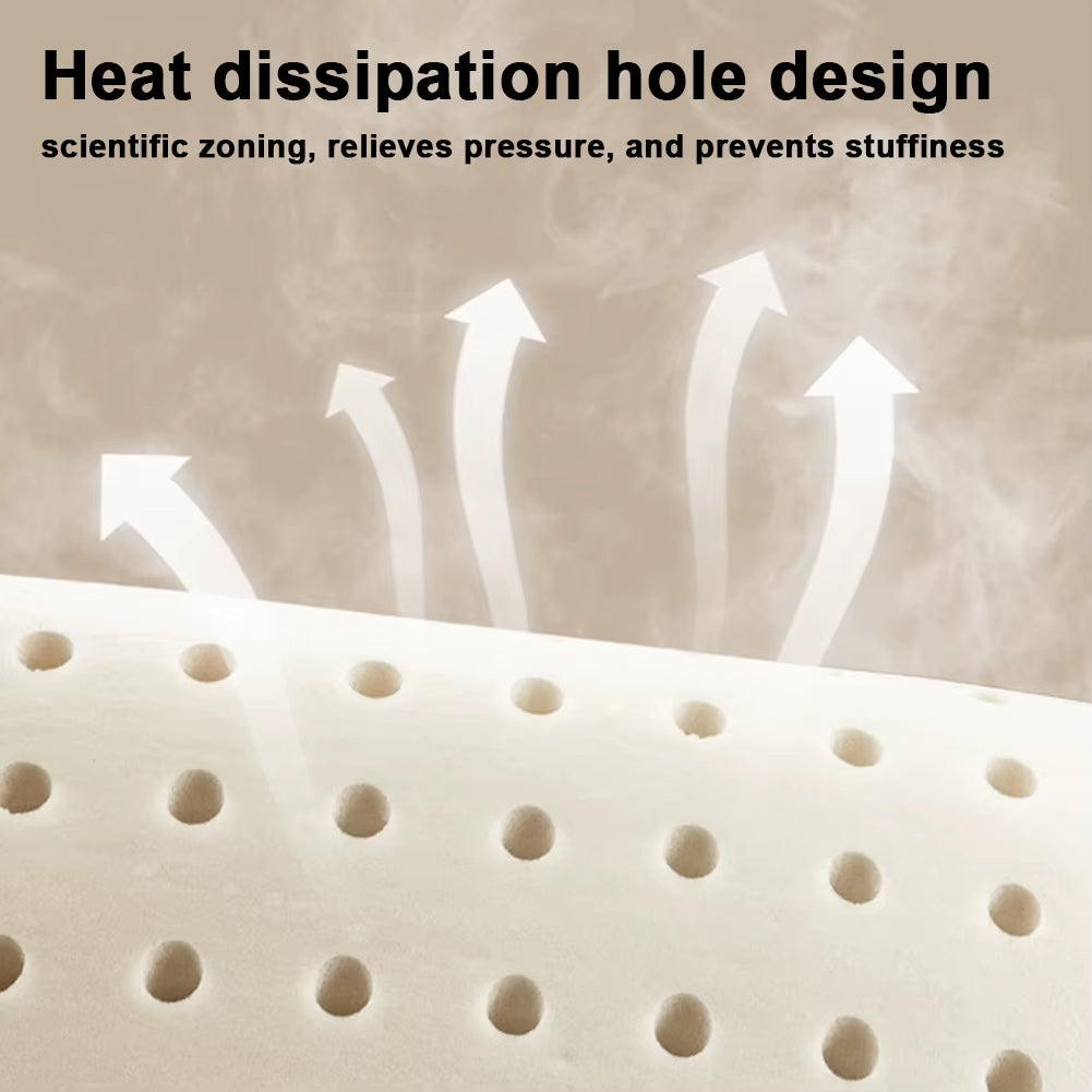 Soft Slow Rebound Memory Foam Pillow Outdoor Camping Travel Cervical Pillow Portable Noonbreak Pillow Neck Support Pillow