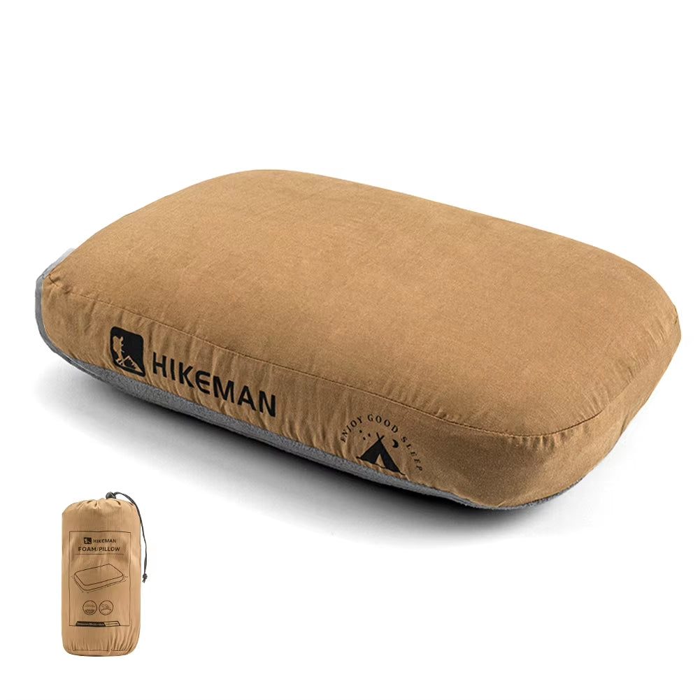 Soft Slow Rebound Memory Foam Pillow Outdoor Camping Travel Cervical Pillow Portable Noonbreak Pillow Neck Support Pillow