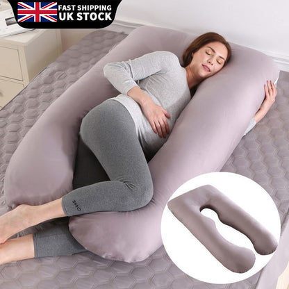 Pregnancy Pillow U Shaped Maternity Pillow Support Back Hips Legs Belly Sleeping