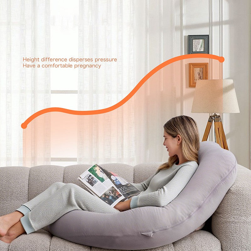 Pregnancy Pillow U Shaped Maternity Pillow Support Back Hips Legs Belly Sleeping