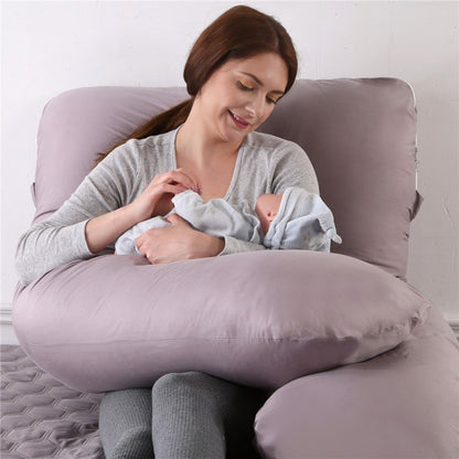 Pregnancy Pillow U Shaped Maternity Pillow Support Back Hips Legs Belly Sleeping